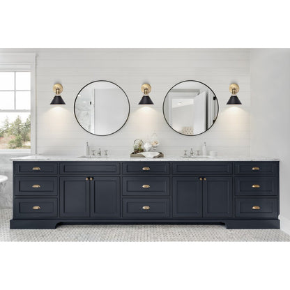 Satco 60-7519 Sconce Fixture Outpost; 1 Light; Wall Matte Black with