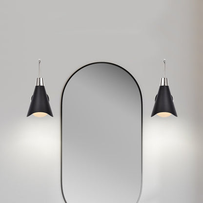 Satco 60-7469 Sconce Fixture Tango; 1 Light; Wall Matte Black with
