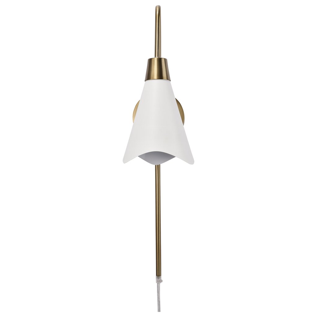 Satco 60-7468 Sconce Fixture Tango; 1 Light; Wall Matte White with
