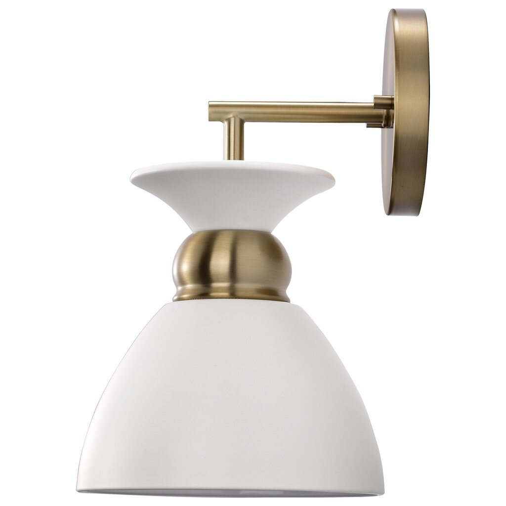 Satco 60-7459 Sconce Fixture Perkins; 1 Light; Wall Matte White with
