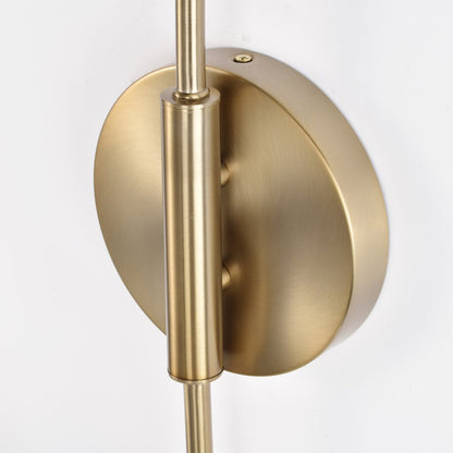 Satco 60-7394 Sconce Fixture Trilby; 2 Light; Wall Matte White with