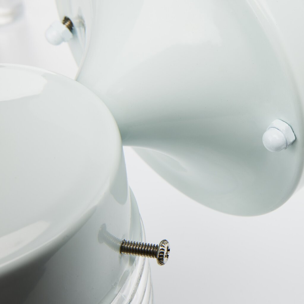 Satco 60-112 Wall Lantern Fixture 1 Light; 6 Inch; Porch; Wall; White