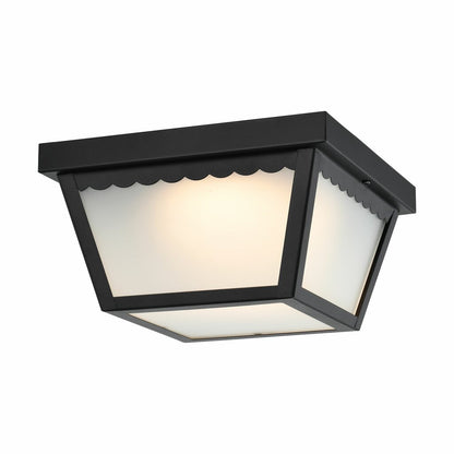 Satco 62-1572 12W LED Flush Mount Dimmable Fixture 9 inch; Carport