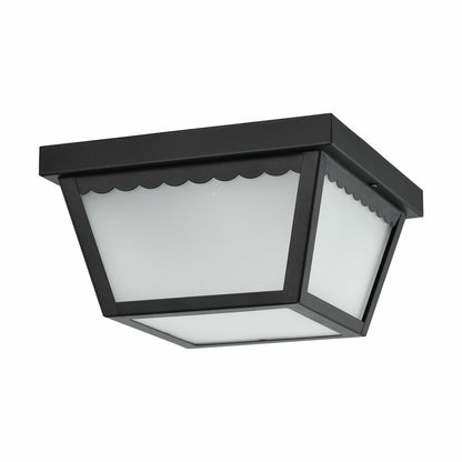 Satco 62-1572 12W LED Flush Mount Dimmable Fixture 9 inch; Carport