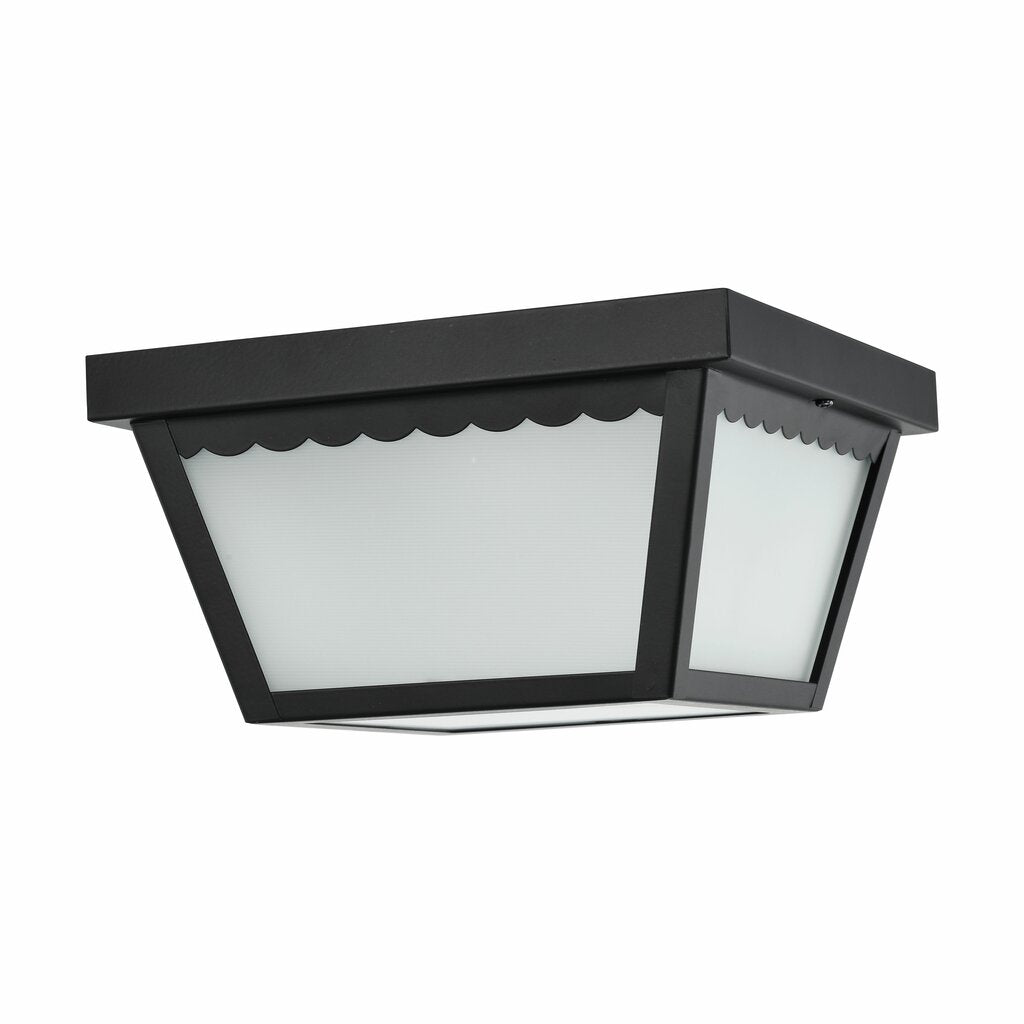 Satco 62-1572 12W LED Flush Mount Dimmable Fixture 9 inch; Carport