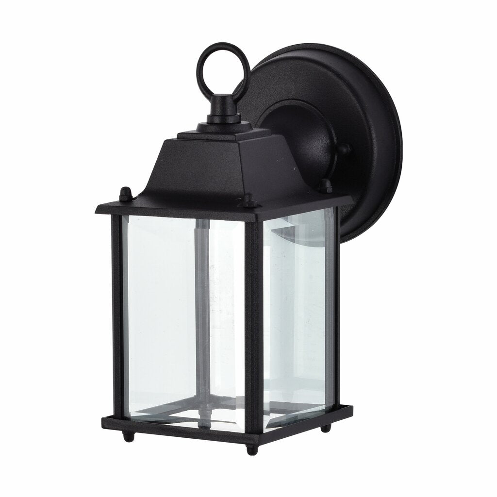 Satco 62-1571 8W LED Wall Lantern Dimmable Fixture 3000K; Cube