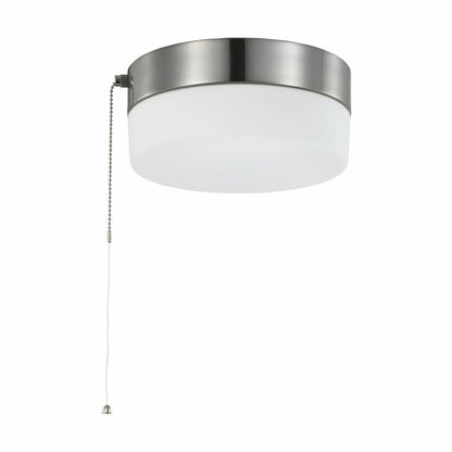 Satco 62-1566 12W LED Flush Mount Fixture 8 inch; with Pull Chain;
