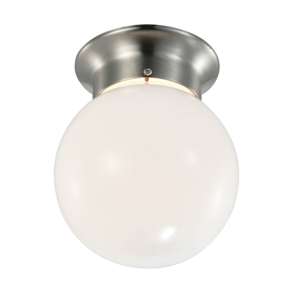 Satco 62-1565 8W LED Flush Mount Fixture 6 inch; 3000K; Dimmable;