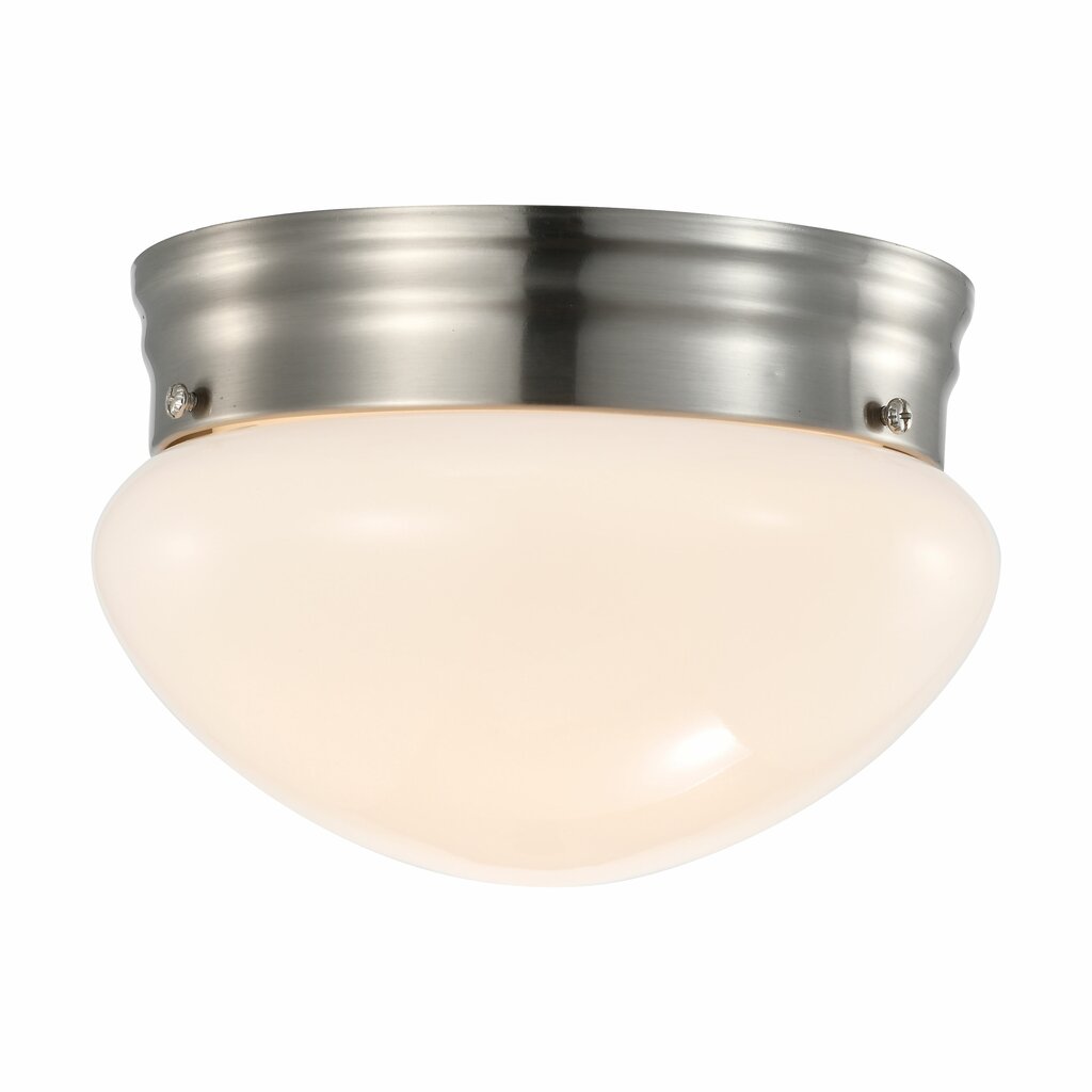 Satco 62-1564 12W LED Flush Mount Fixture 7 inch; 3000K; Dimmable;