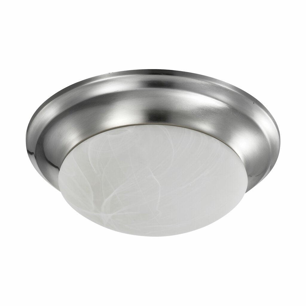 Satco 62-1563 19W LED Flush Mount Fixture 11 inch; Twist & Lock