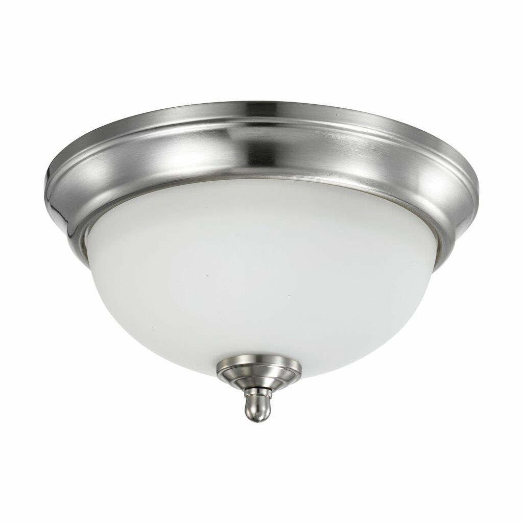 Satco 62-1562 19W LED Flush Mount Fixture 11 inch; 3000K; Dimmable;