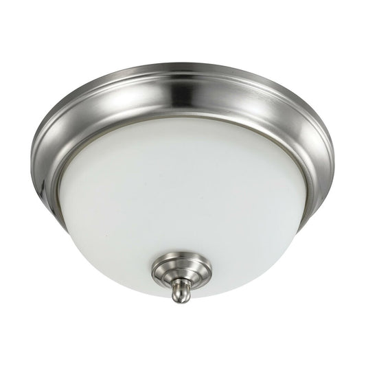Satco 62-1562 19W LED Flush Mount Fixture 11 inch; 3000K; Dimmable;