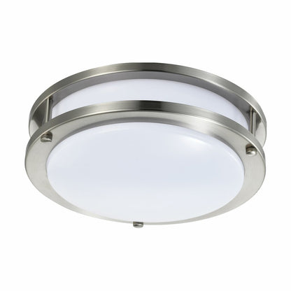 Satco 62-1561 16W LED Flush Mount Fixture 10 inch; 3000K; Dimmable;