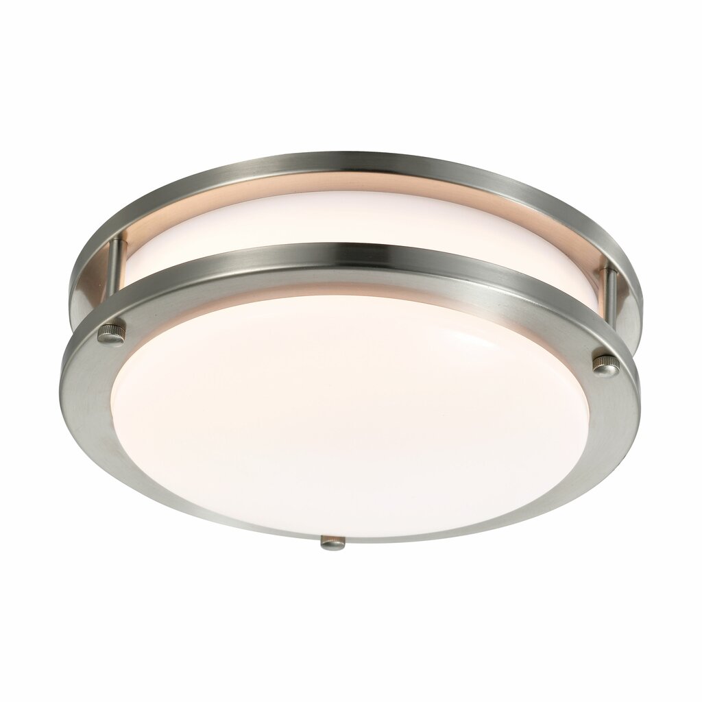 Satco 62-1561 16W LED Flush Mount Fixture 10 inch; 3000K; Dimmable;