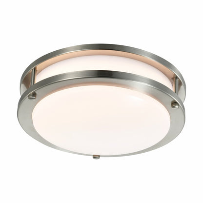 Satco 62-1561 16W LED Flush Mount Fixture 10 inch; 3000K; Dimmable;