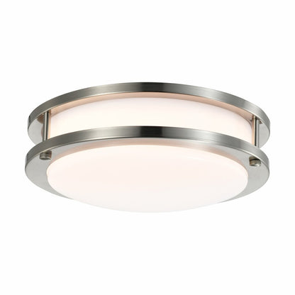 Satco 62-1561 16W LED Flush Mount Fixture 10 inch; 3000K; Dimmable;