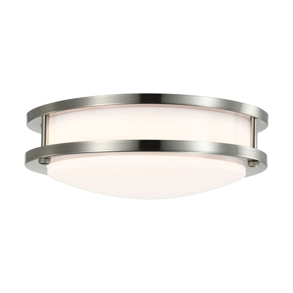 Satco 62-1561 16W LED Flush Mount Fixture 10 inch; 3000K; Dimmable;