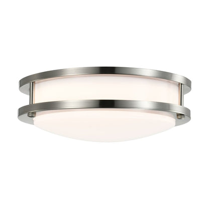 Satco 62-1561 16W LED Flush Mount Fixture 10 inch; 3000K; Dimmable;