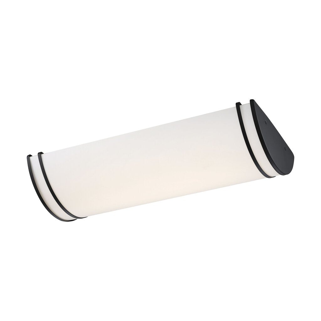 Satco 62-1739 26W LED Flush Mount Fixture Glamour 25 inch; Linear