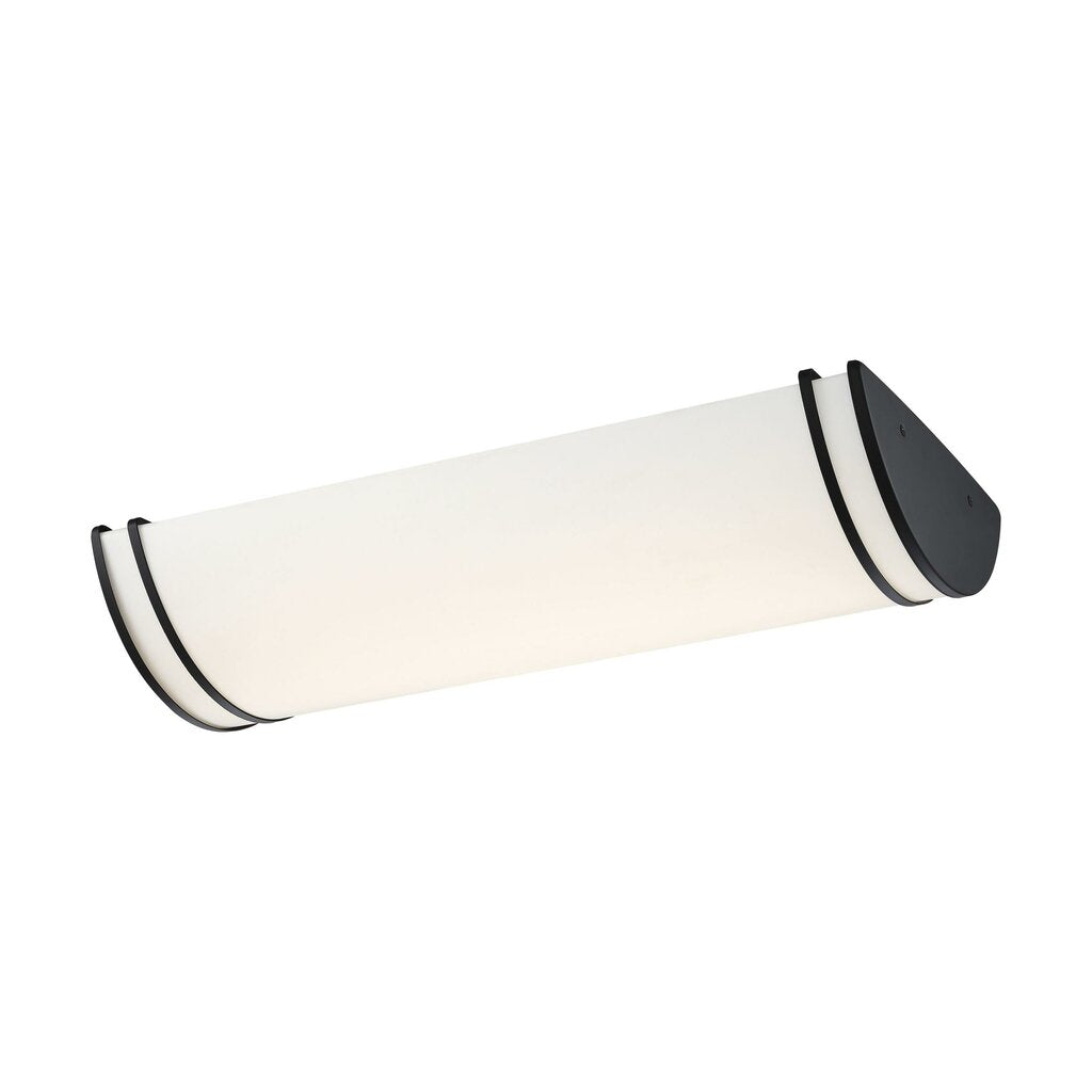 Satco 62-1739 26W LED Flush Mount Fixture Glamour 25 inch; Linear