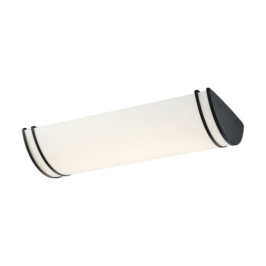 Satco 62-1739 26W LED Flush Mount Fixture Glamour 25 inch; Linear