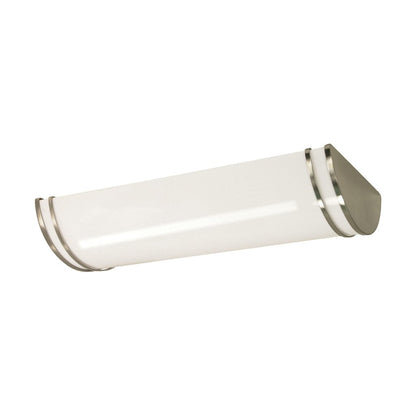 Satco 62-1639 26W LED Flush Mount Fixture Glamour 25 inch; Linear