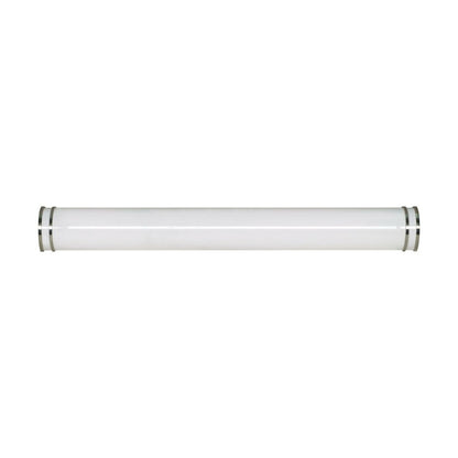 Satco 62-1632 52W LED Vanity Fixture Glamour 49 inch; Brushed Nickel