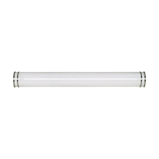 Satco 62-1632 52W LED Vanity Fixture Glamour 49 inch; Brushed Nickel