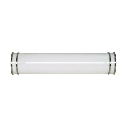 Satco 62-1631 26W LED Vanity Fixture Glamour 25 inch; Brushed Nickel