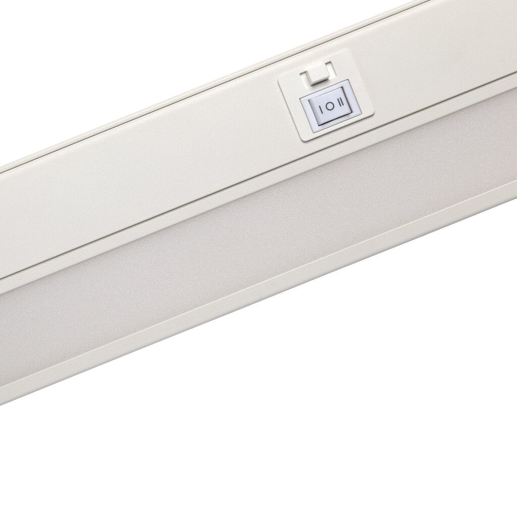 Satco 63-504 17W LED Under Cabinet Dimmable Fixture 28 Inch White