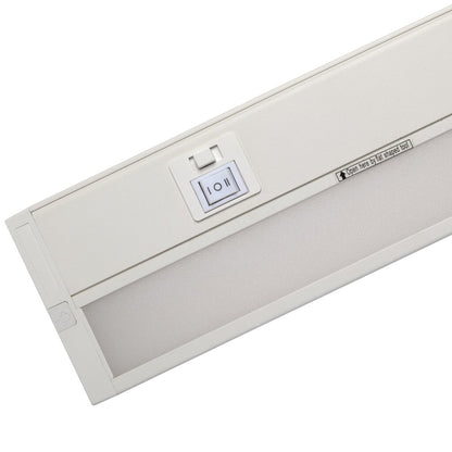 Satco 63-502 9W LED Under Cabinet Dimmable Fixture 14 Inch White