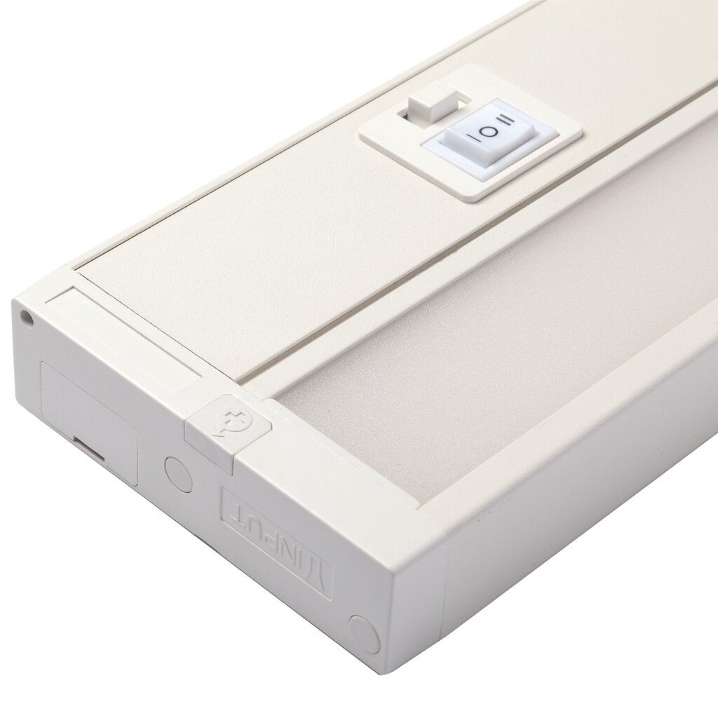 Satco 63-502 9W LED Under Cabinet Dimmable Fixture 14 Inch White