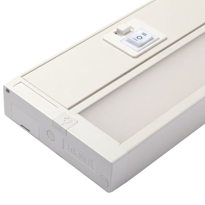 Satco 63-502 9W LED Under Cabinet Dimmable Fixture 14 Inch White