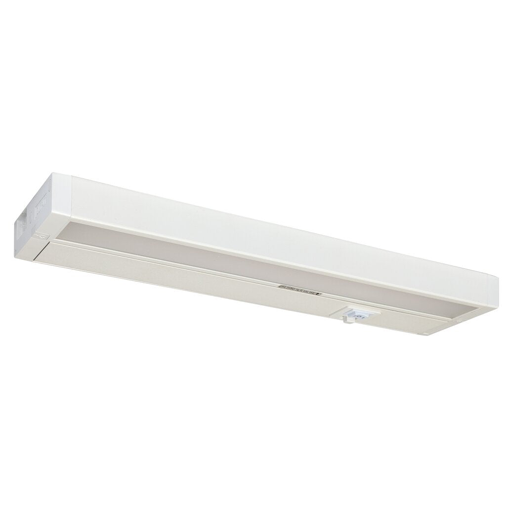 Satco 63-502 9W LED Under Cabinet Dimmable Fixture 14 Inch White