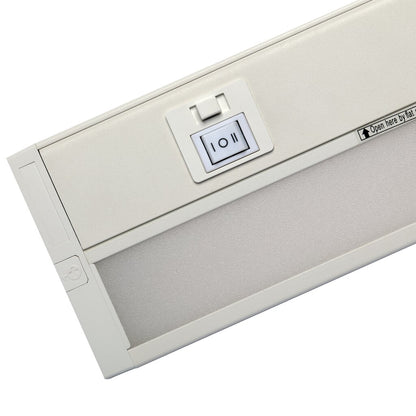 Satco 63-501 6.5W LED Under Cabinet Dimmable Fixture 11 Inch White