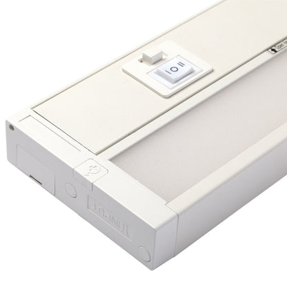 Satco 63-501 6.5W LED Under Cabinet Dimmable Fixture 11 Inch White