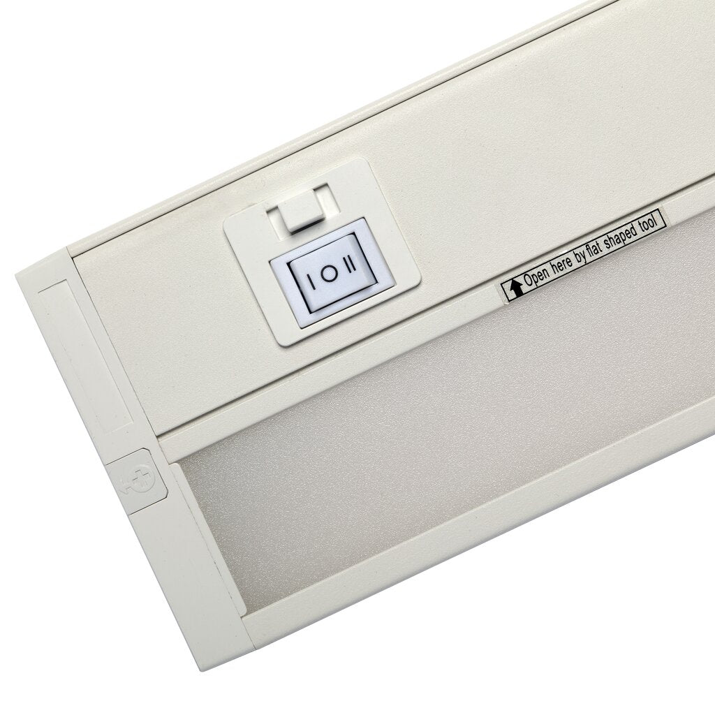 Satco 63-500 5W LED Under Cabinet Fixture 8 Inch White Light; CCT