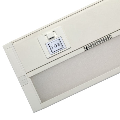 Satco 63-500 5W LED Under Cabinet Fixture 8 Inch White Light; CCT