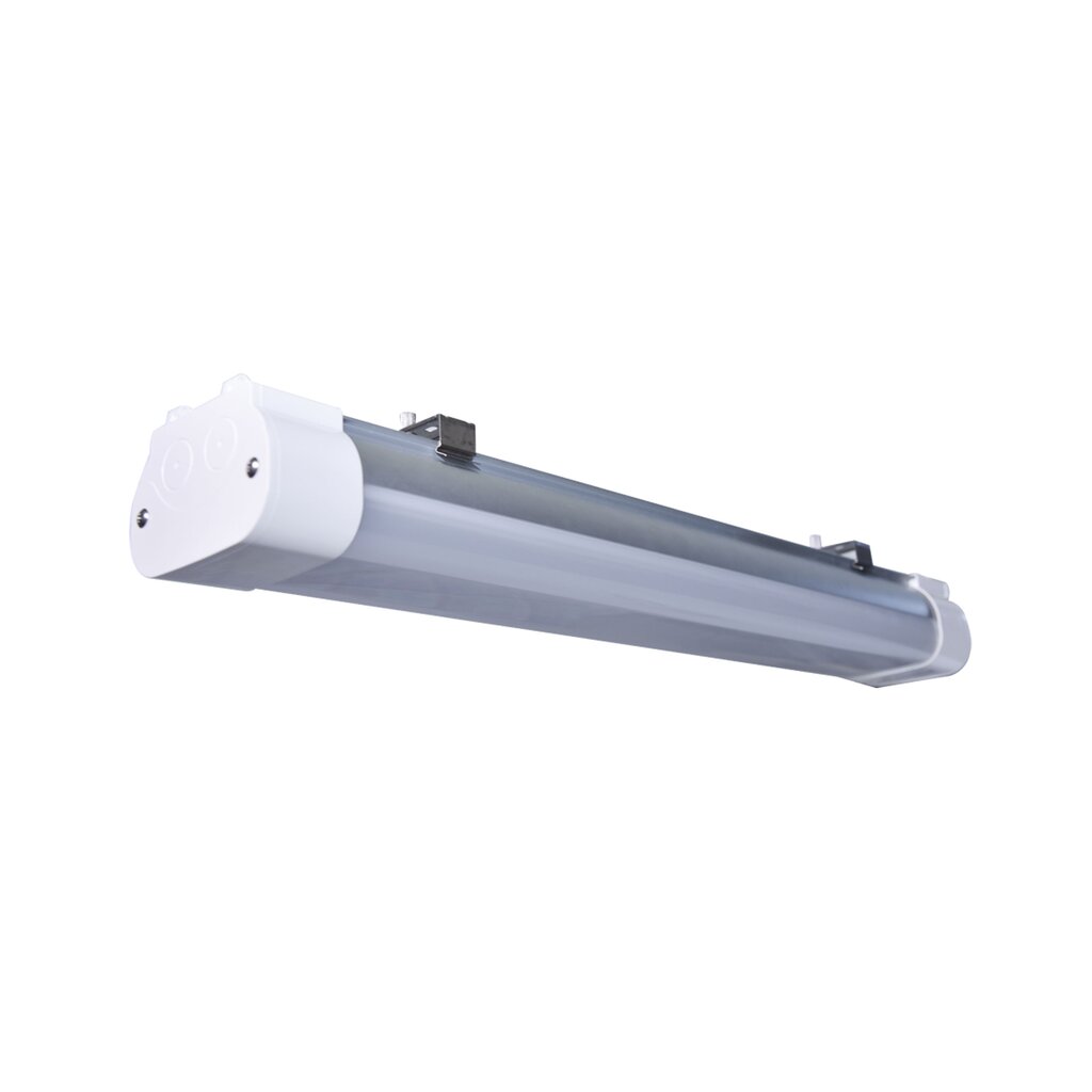 Satco 65-832 20W LED Vapor Tight Fixture 2 Foot; Tri-Proof Linear with