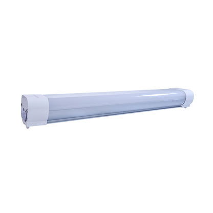 Satco 65-832 20W LED Vapor Tight Fixture 2 Foot; Tri-Proof Linear with
