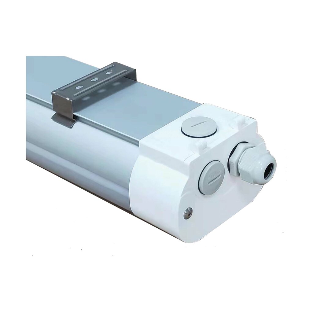 Satco 65-830 20W LED Vapor Tight Fixture 2 Foot; Tri-Proof Linear CCT
