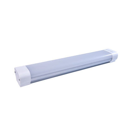 Satco 65-830 20W LED Vapor Tight Fixture 2 Foot; Tri-Proof Linear CCT