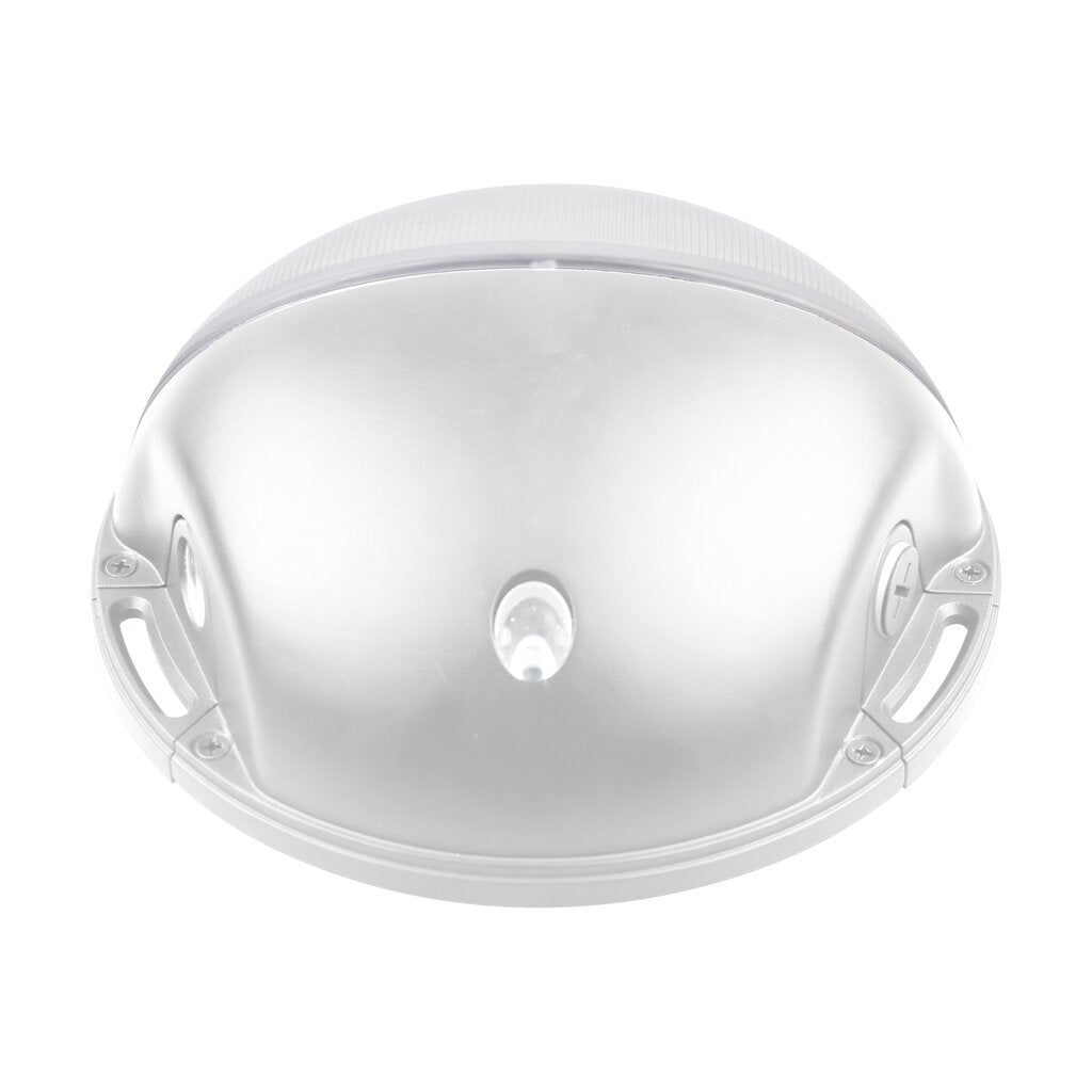 Satco 65-752 20W LED Area Light Fixture Small Round Wall Pack; CCT