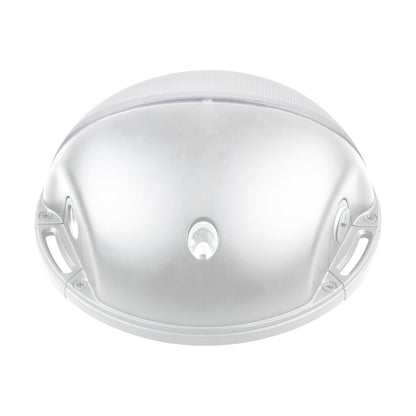 Satco 65-752 20W LED Area Light Fixture Small Round Wall Pack; CCT