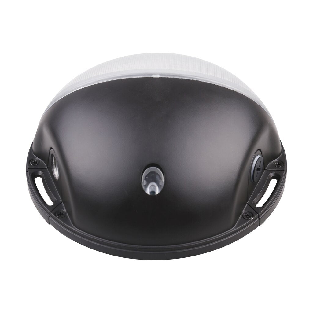Satco 65-751 20W LED Area Light Fixture Small Round Wall Pack; CCT