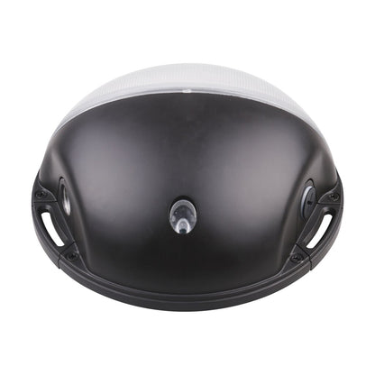 Satco 65-751 20W LED Area Light Fixture Small Round Wall Pack; CCT