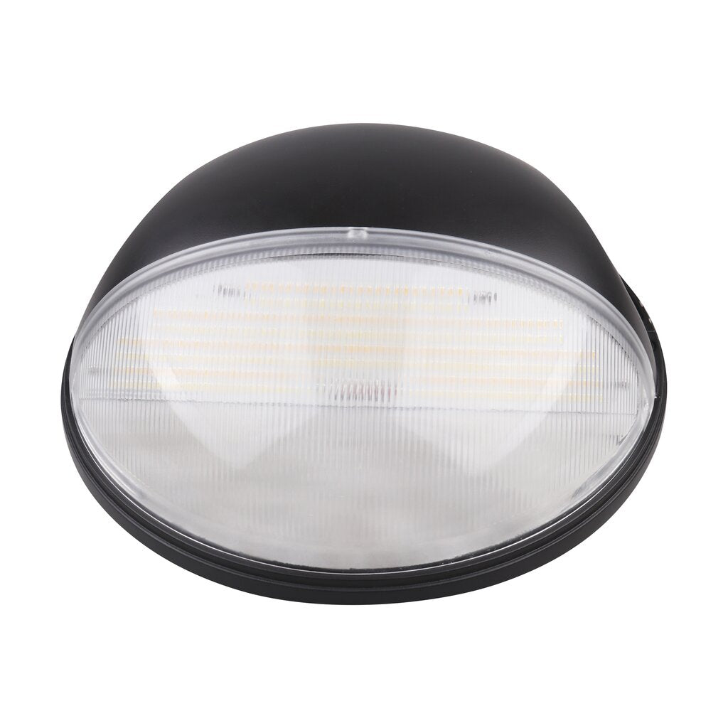 Satco 65-751 20W LED Area Light Fixture Small Round Wall Pack; CCT