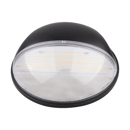 Satco 65-751 20W LED Area Light Fixture Small Round Wall Pack; CCT