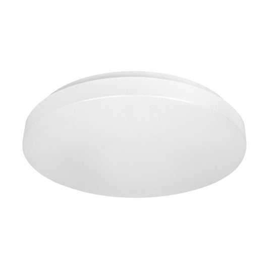 Satco 62-1213 20.5W LED Flush Mount Fixture 14 inch; Acrylic Round;