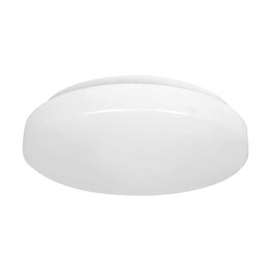 Satco 62-1211 16.5W LED Flush Mount Fixture 11 inch; Acrylic Round;